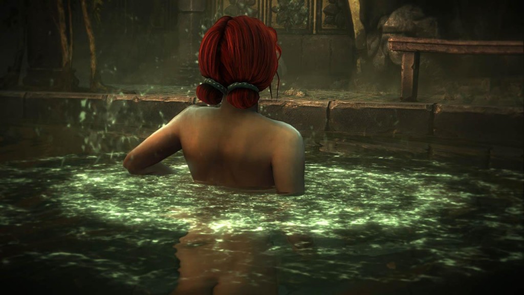 The Witcher 2 scores big points when it comes to sex appeal. A mention should be given to the subtle details in love making scenes. No other video game has gone this far when it comes to this department.