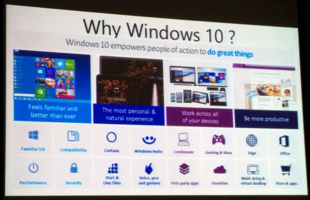 iLL at Acer Windows 10 event