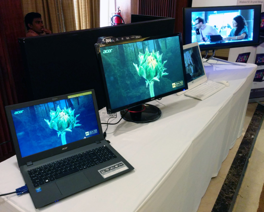 iLL at Acer Windows 10 event