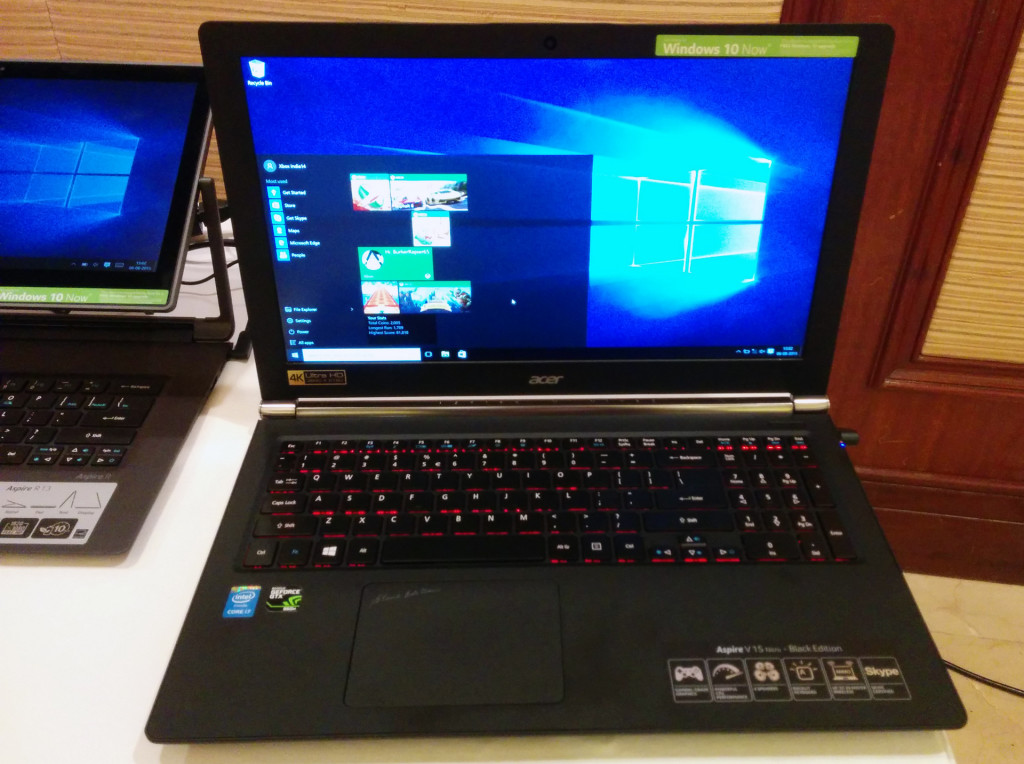 iLL at Acer Windows 10 event