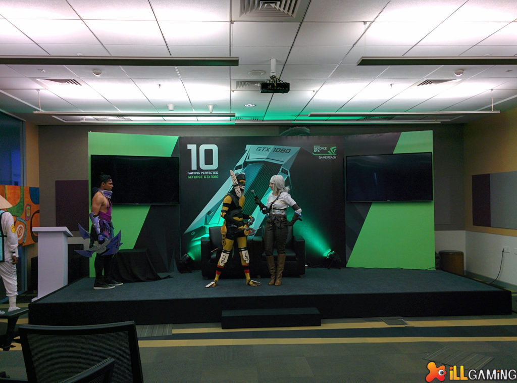 iLL at Nvidia 10 Gaming Live