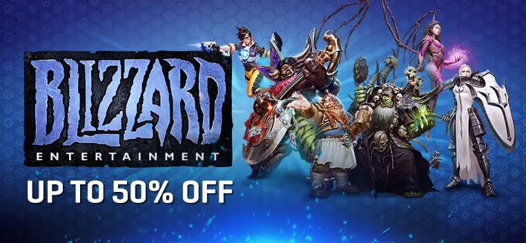 Blizzard Games Special Promotion: Up to 50% Off