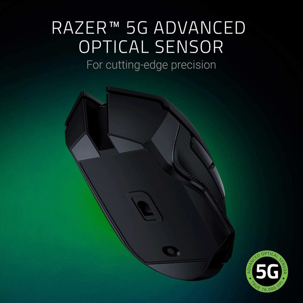 PC mice under INR 5000 Razer Basilisk X Hyper-speed Bluetooth Optical Gaming Mouse 