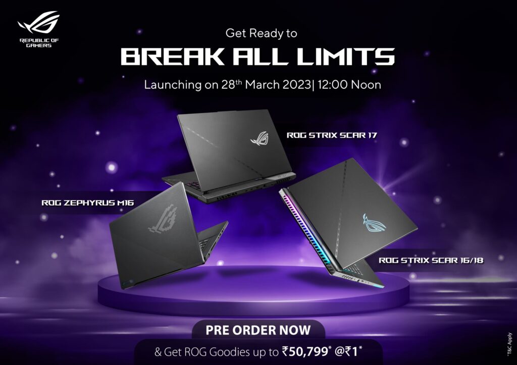 asus rog strix and zephyrus 2023 pre order offer