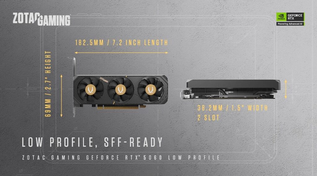 ZOTAC RTX 5060 Low Profile
