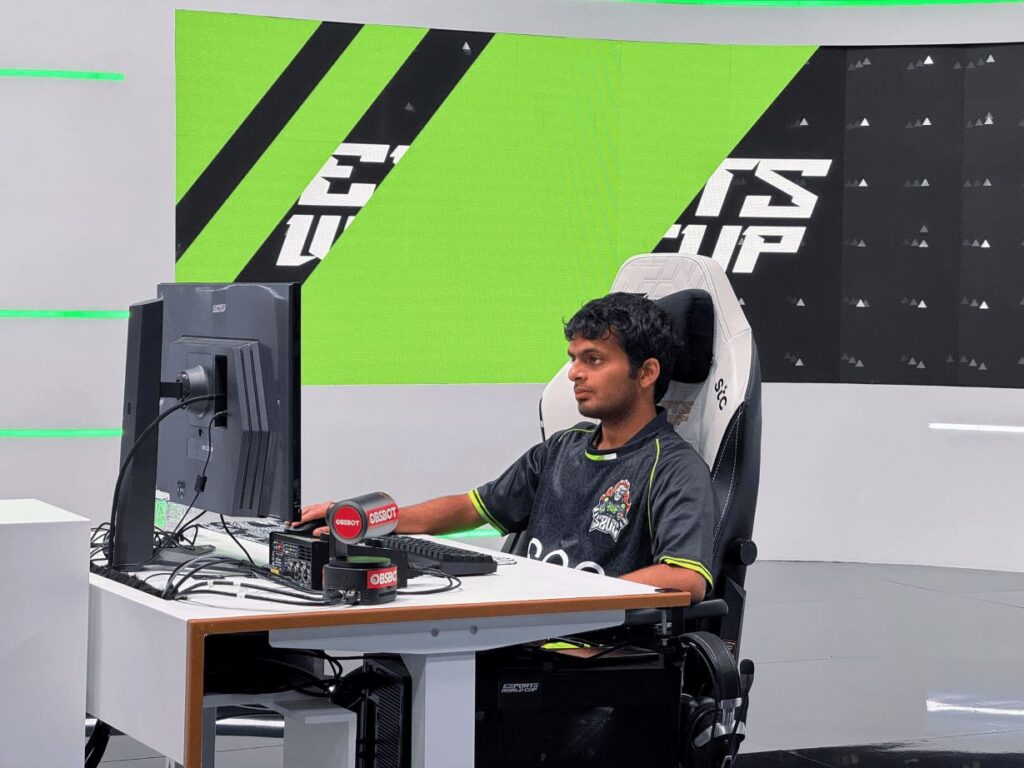 S8ULs Nihal Sarin during Day 1 of Group Stage