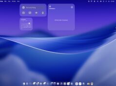 Our Guide to Upgrading to macOS 26: Who Should Upgrade Now, and Who Shouldn’t macOS 26 Tahoe Desktop with widgets and glass effect