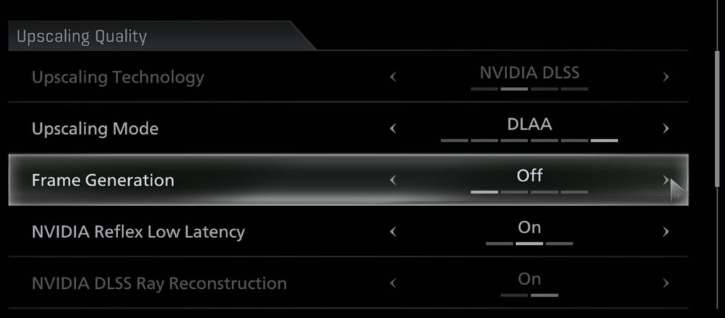 Resident Evil Requiem DLSS Settings